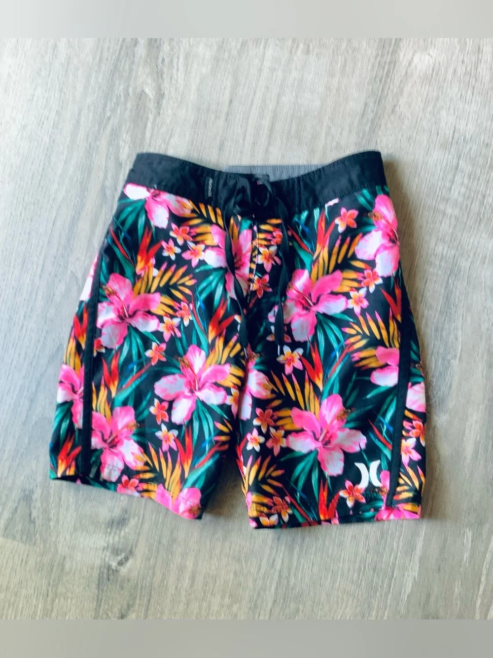 Hurley Tropical Print Board Shorts Boys 7